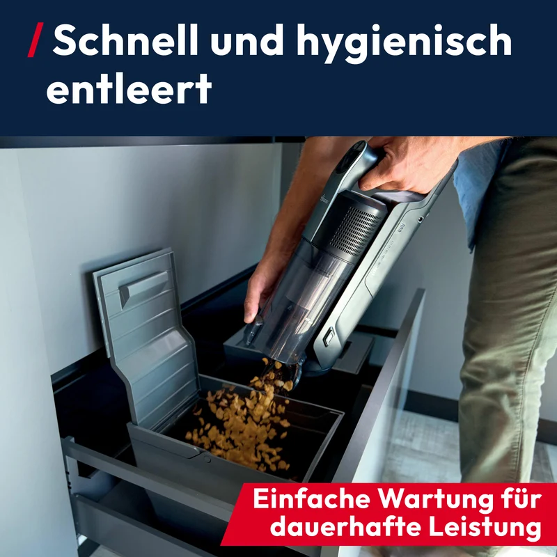 Hoover HF3 Pro Staubsauger mit Absaugstation & HEPA-Filter [HF350HP]