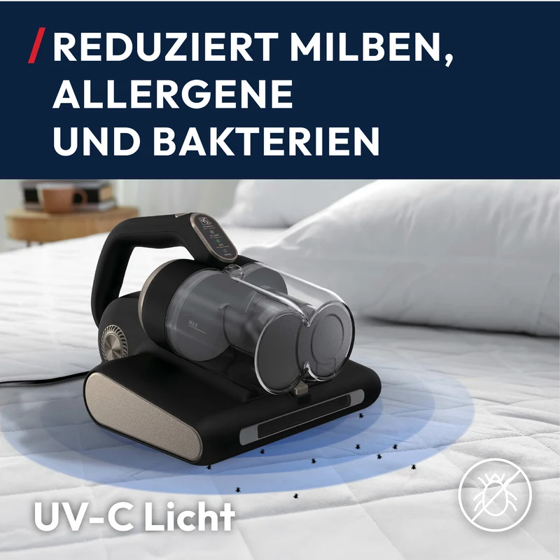 Hoover 4in1 Milbensauger [HMC520 Schwarz]