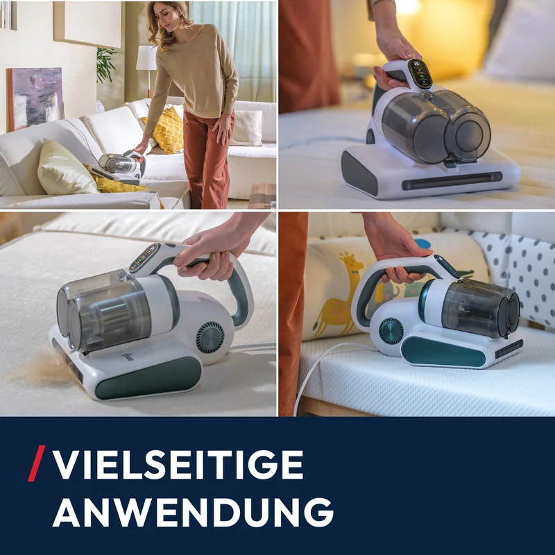 Hoover 4in1 Milbensauger [HMC510 Weiß]