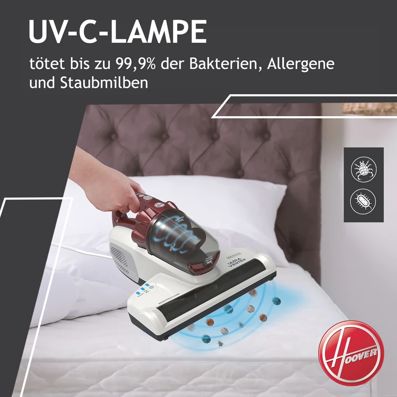 Hoover MBC500 Ultra Vortex Milbensauger (3in1)