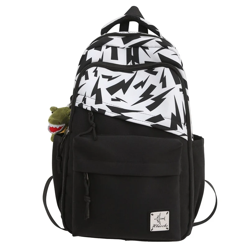Trendy Grafikdruck Rucksack Karnz