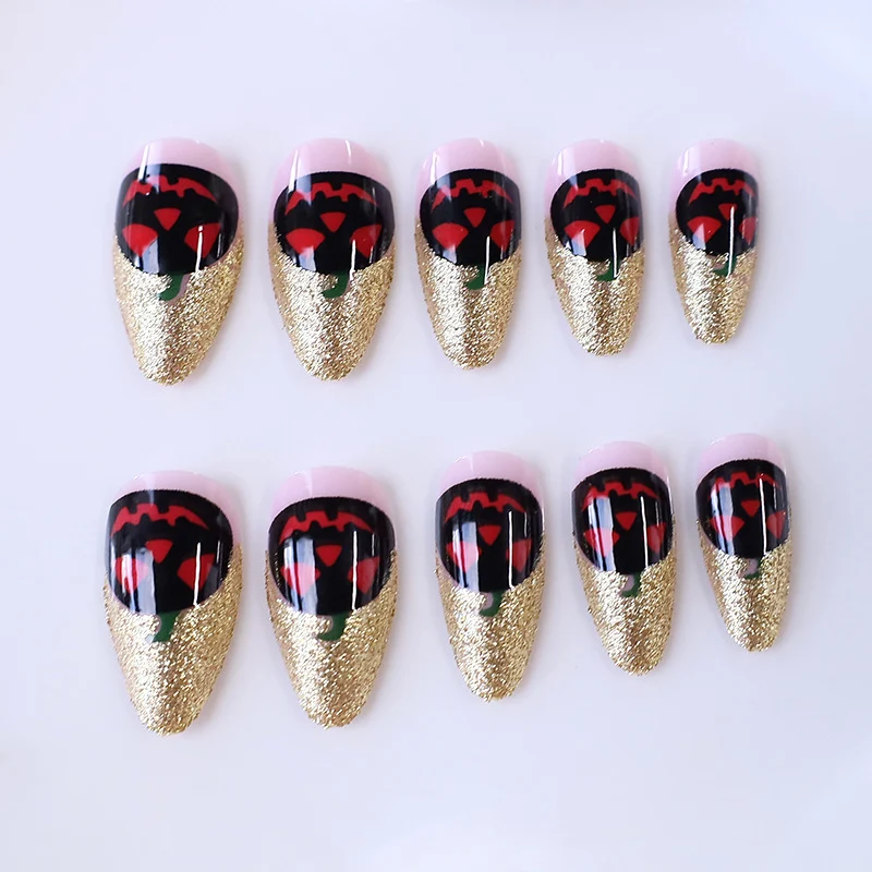 Halloween-Themen Acrylic Nail Art Set Karnz
