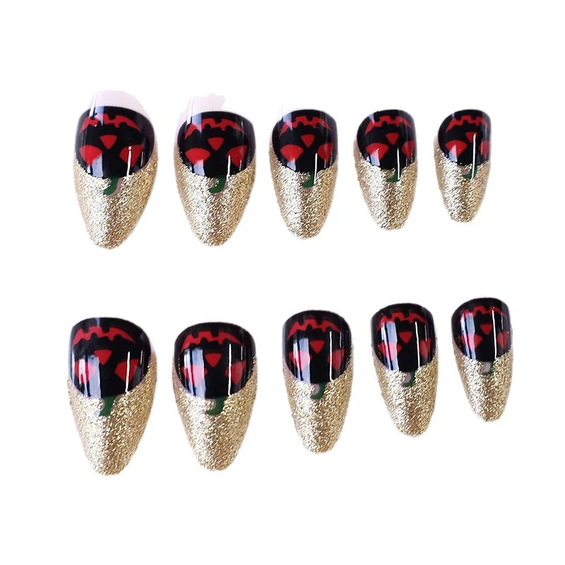 Halloween-Themen Acrylic Nail Art Set Karnz