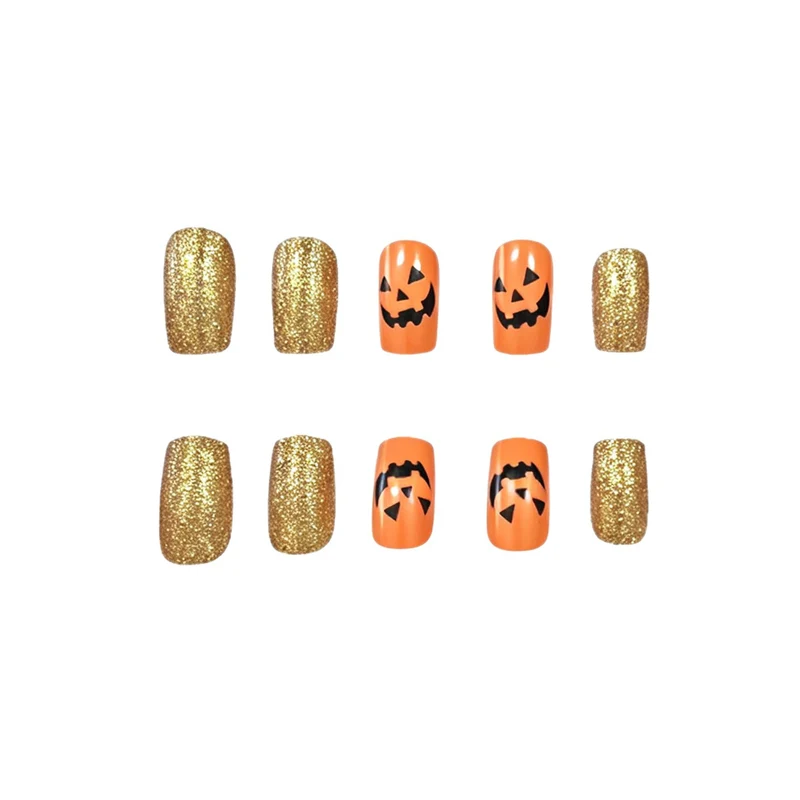 Halloween-Themen-Acryl-Nagelkunst Karnz