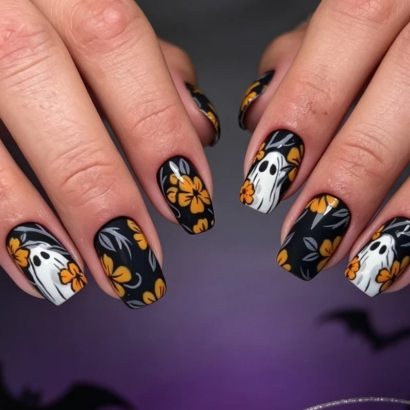 Halloween-Themen 3D Nagelkunstverlängerungen Karnz