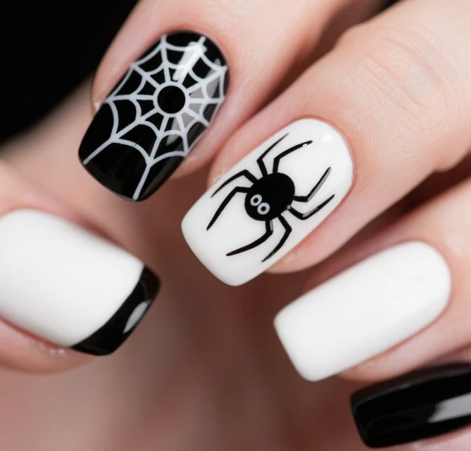 Halloween-inspiriertes Themen-Nagelkunst-Set Karnz