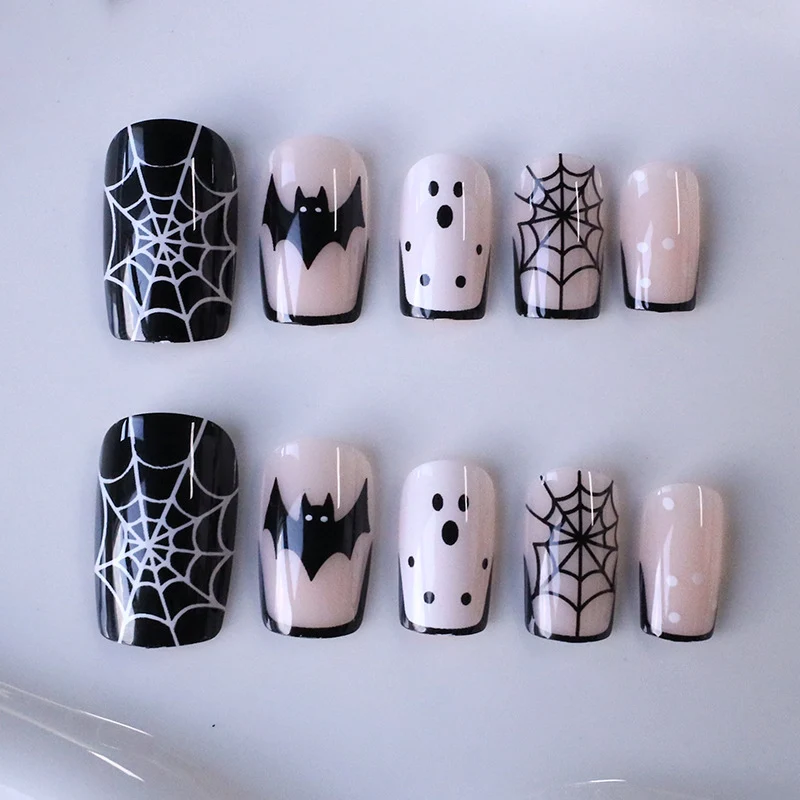 Halloween-inspiriert künstlerische Nagelkünste Karnz
