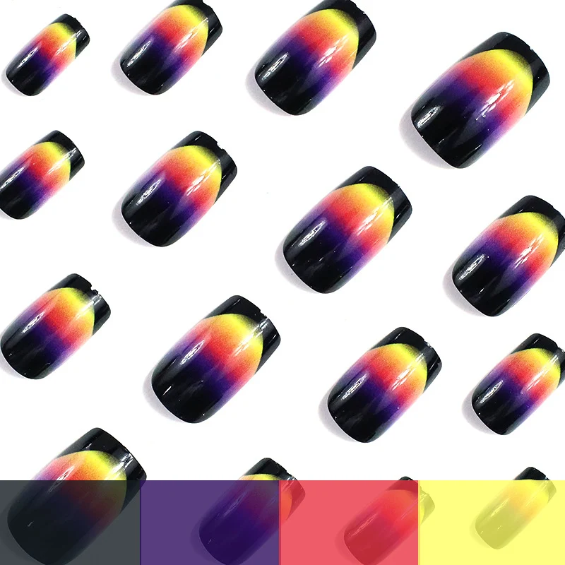 Gradient Ombre Nagelkunst Karnz