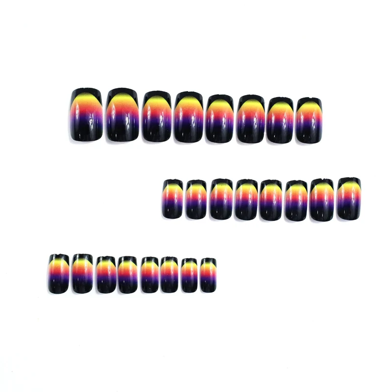Gradient Ombre Nagelkunst Karnz
