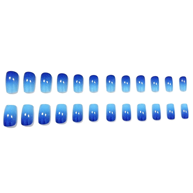 Gradient Glitter Nagelkunst Karnz