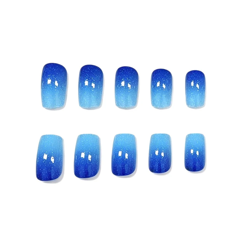 Gradient Glitter Nagelkunst Karnz