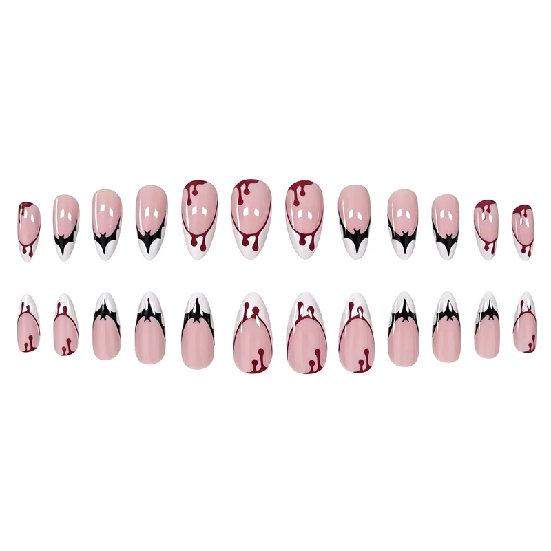 Gothic Halloween-Themen Nagelkunst Verbesserungen Karnz