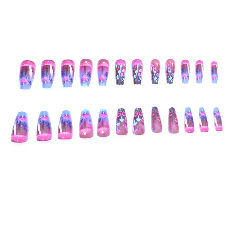 Glow-in-the-Dark Künstlerisches Nagelkunst Set Karnz