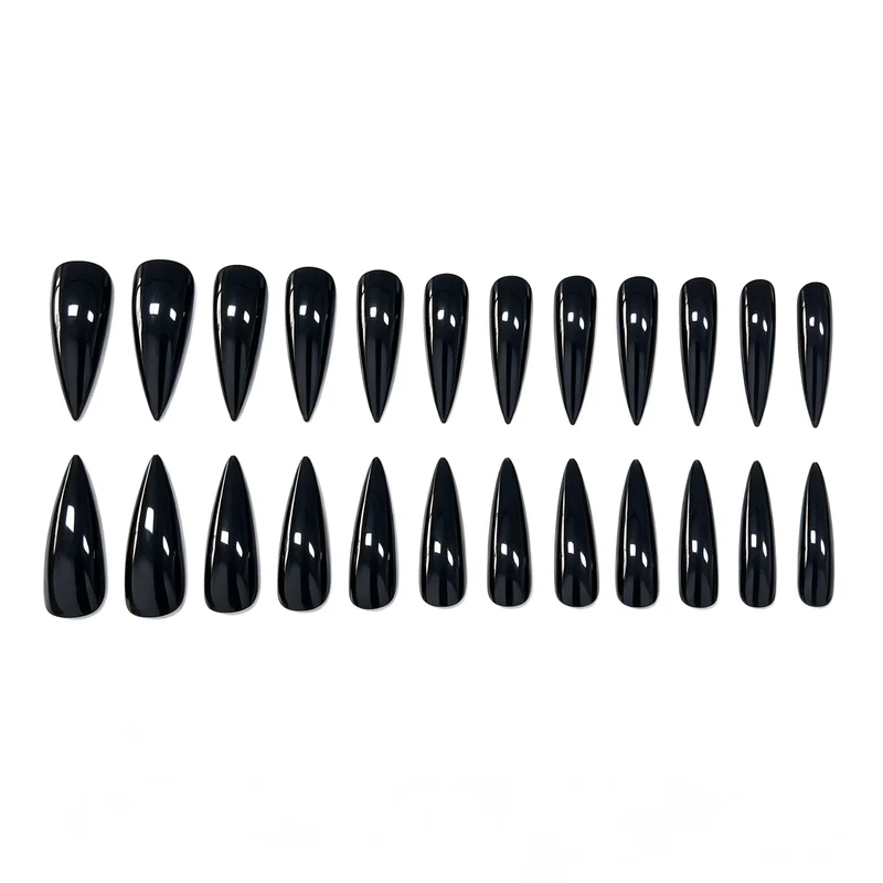 Glänzende Stiletto-Nagelverstärkungen Karnz 1789915940