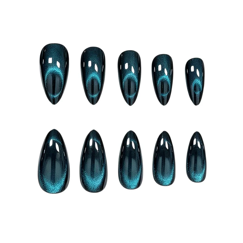 Glitzernde Stiletto-Nagelerweiterungen Karnz