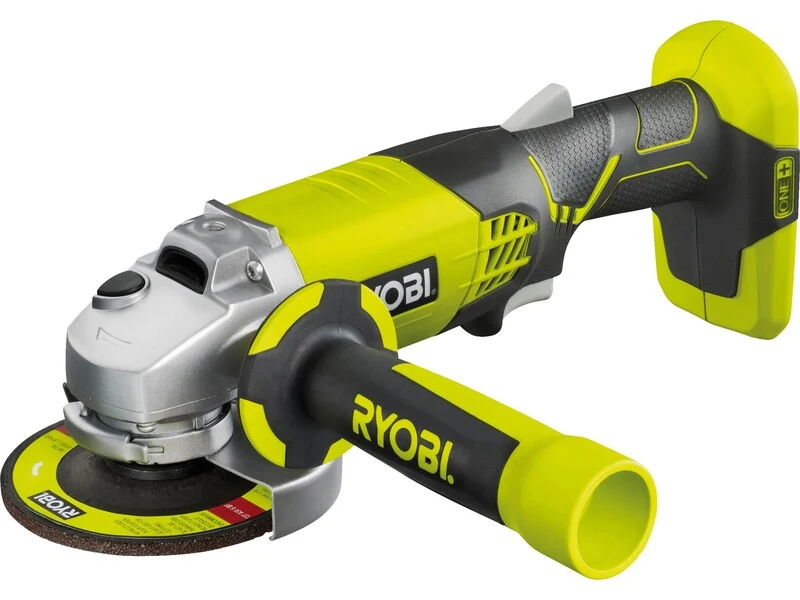 B-Ware Ryobi Akku-Bohrschrauber Winkelschleifer RCK183D-120S 18V 6-teiliges Set grün