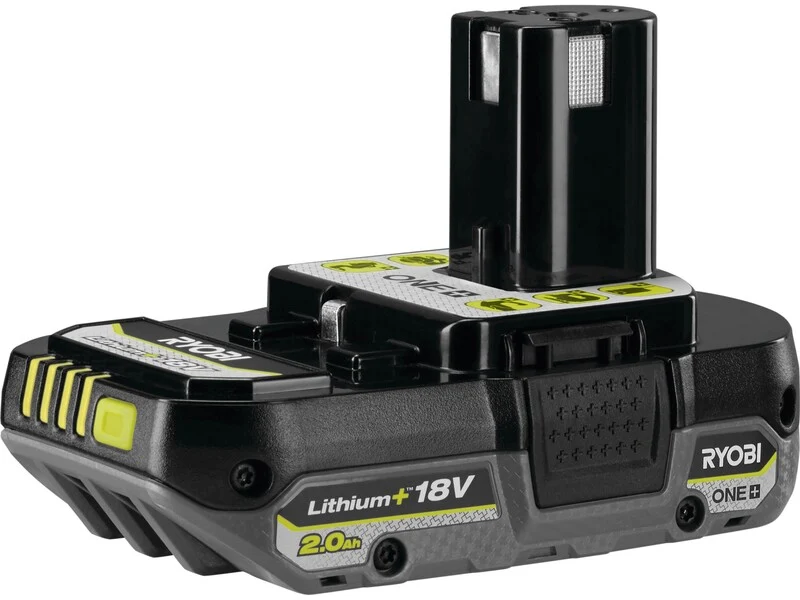 B-Ware Ryobi Akku-Bohrschrauber Winkelschleifer RCK183D-120S 18V 6-teiliges Set grün