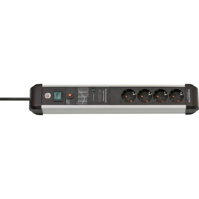 B-Ware Brennenstuhl Premium-Protect-Line Überspannungsschutz-Steckdosenleiste 4-fach 3m