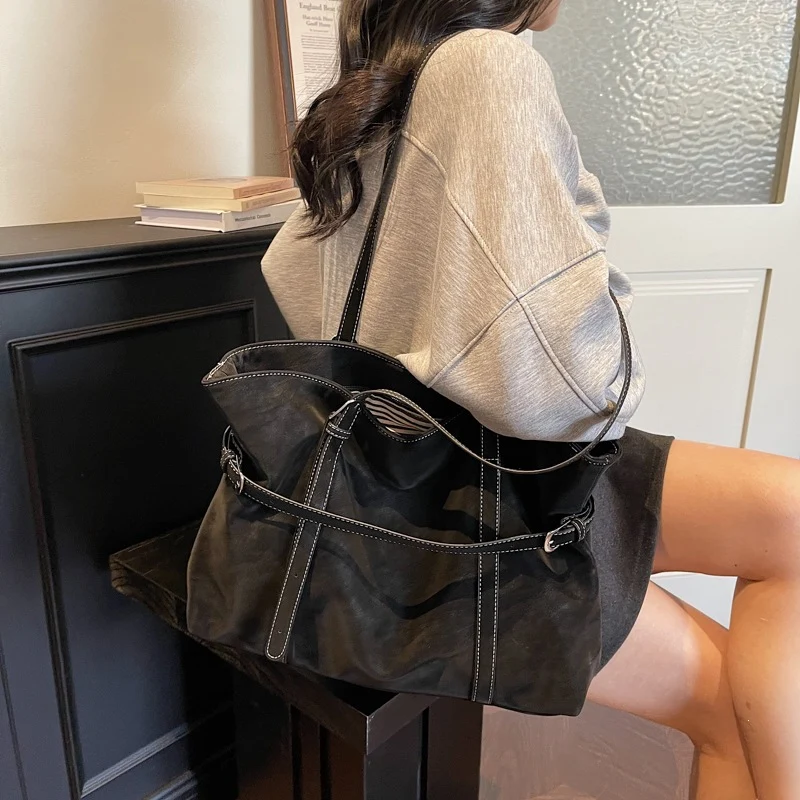Vielseitige Weiche Faux-Leder Tote Bag