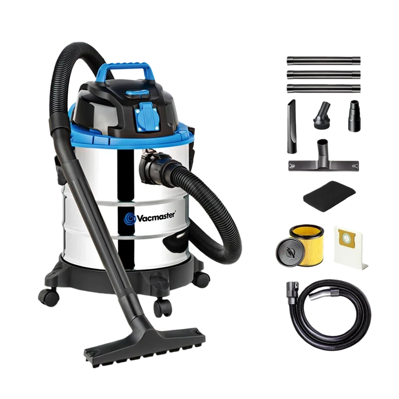 Vacmaster Multi 20 PTO Stainless Steel | Wet & Dry Vacuum Cleaner