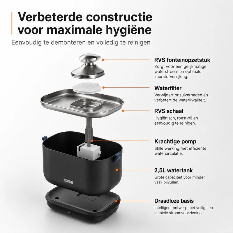 WF600 Drinkfontein met APP