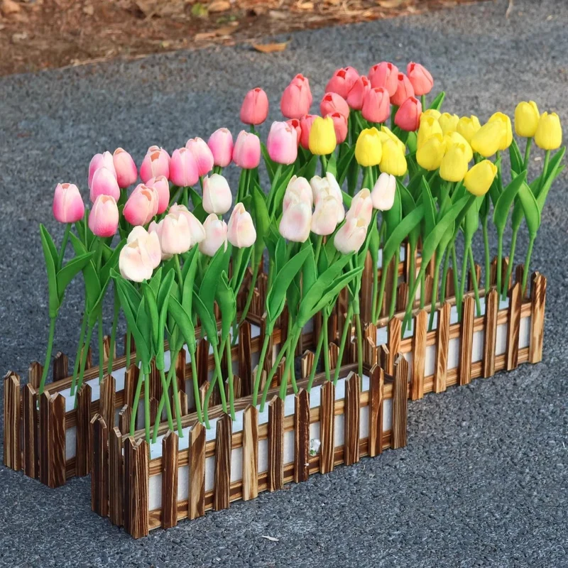 Dekorativer Kunst-Tulpen-Behälter