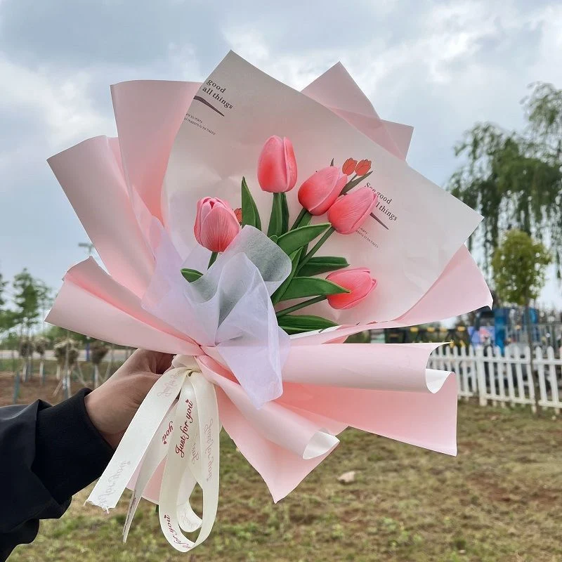 Dekoratives künstliches Tulpenbouquet
