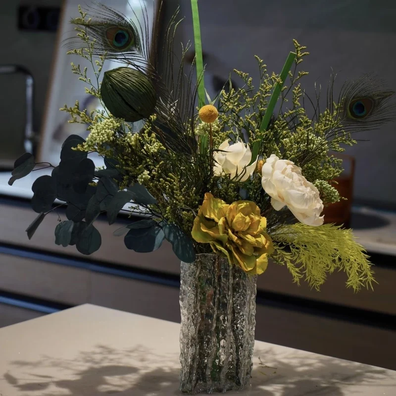 Charmante Trockenblumenarrangement