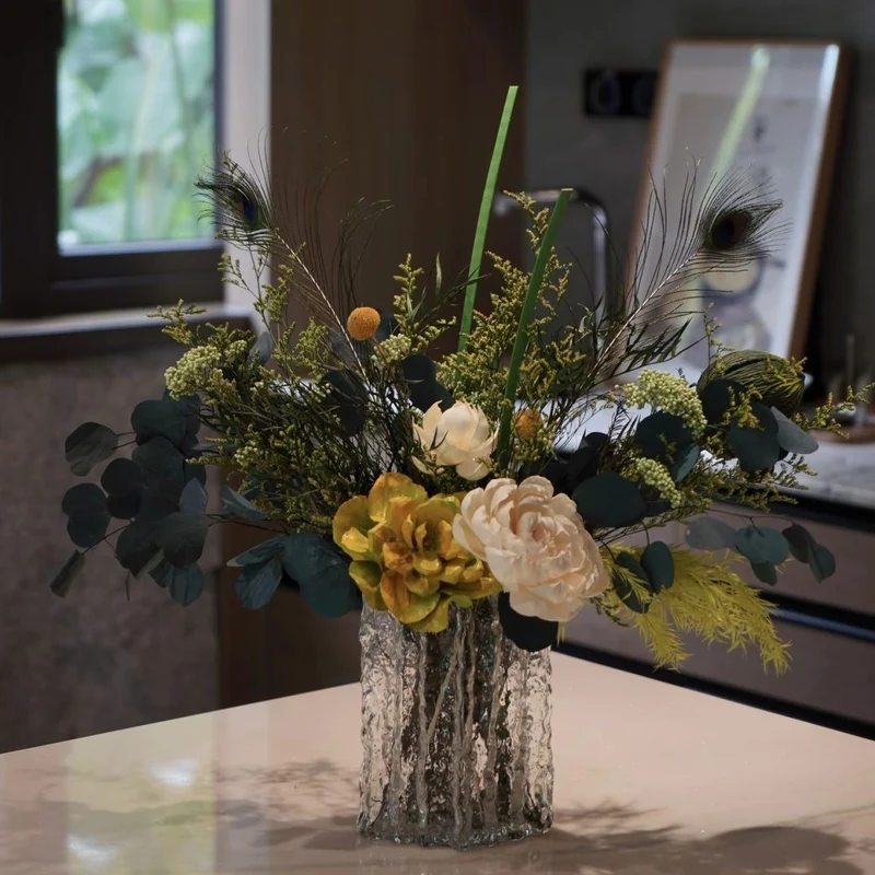 Charmante Trockenblumenarrangement