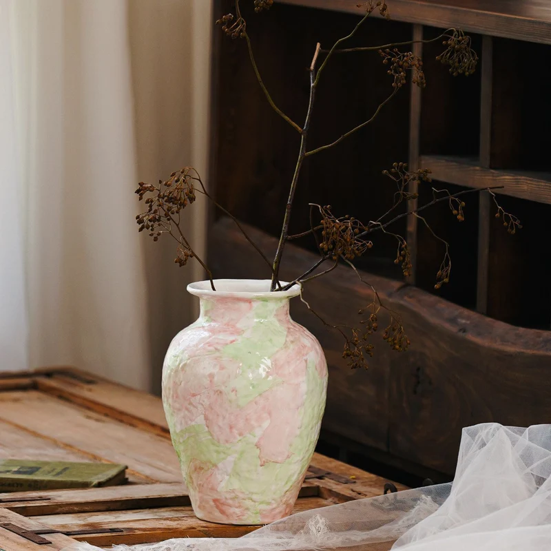 Künstlerische dekorative Keramikvase