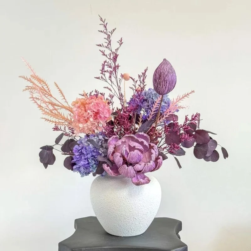 Künstliche Blumenvasenarrangement