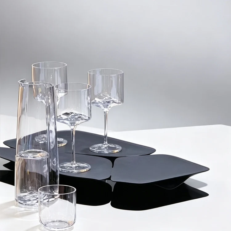 Moderne geometrische dekorative Servierplatte