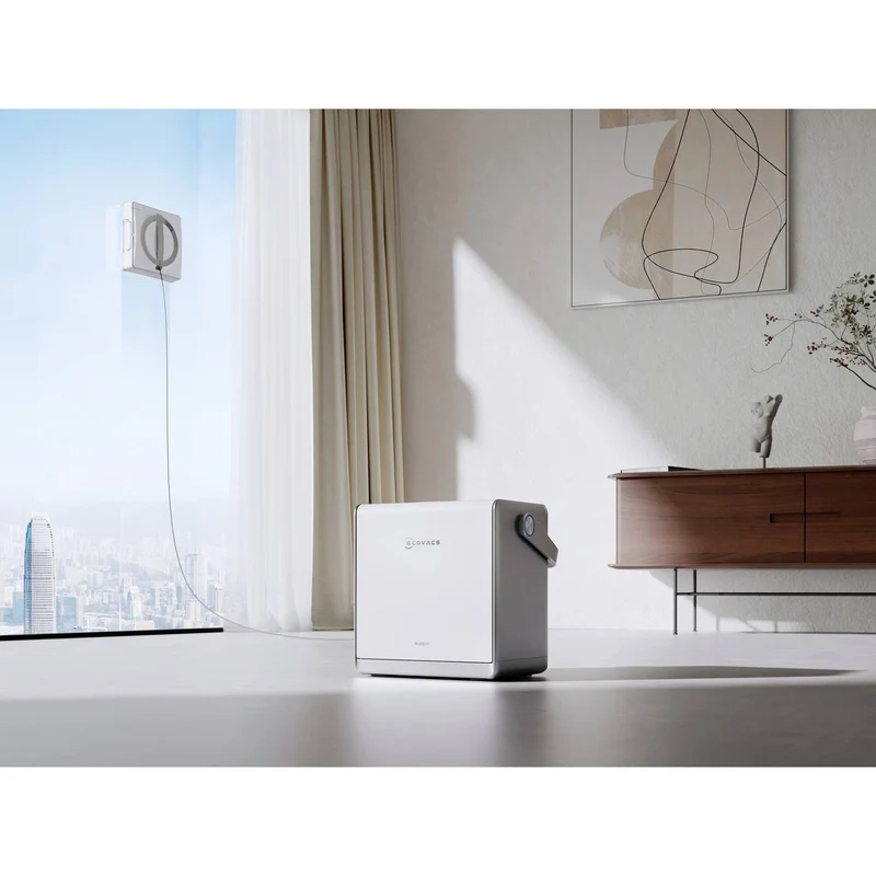 B-Ware Ecovacs Fensterreinigungsroboter Fensterputzroboter W2 Pro Omni Weiß Glas542