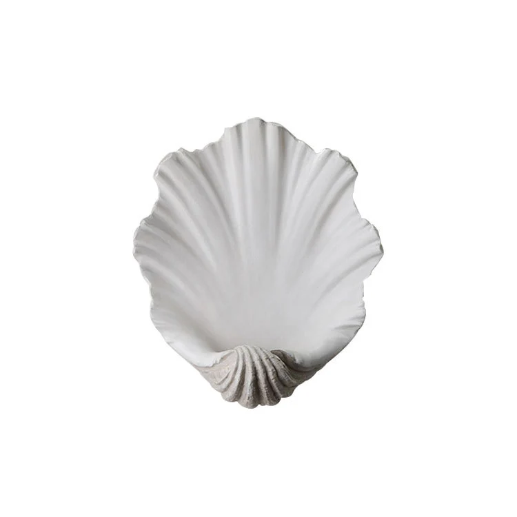Dekorative muschelförmige Servierschüssel