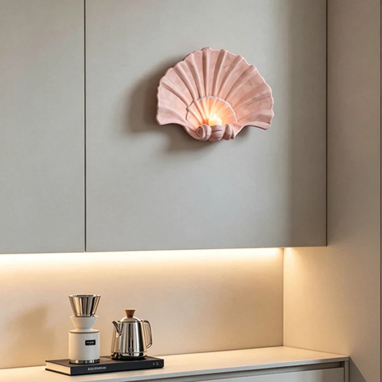 Dekoratives muschelförmiges Mittelstück