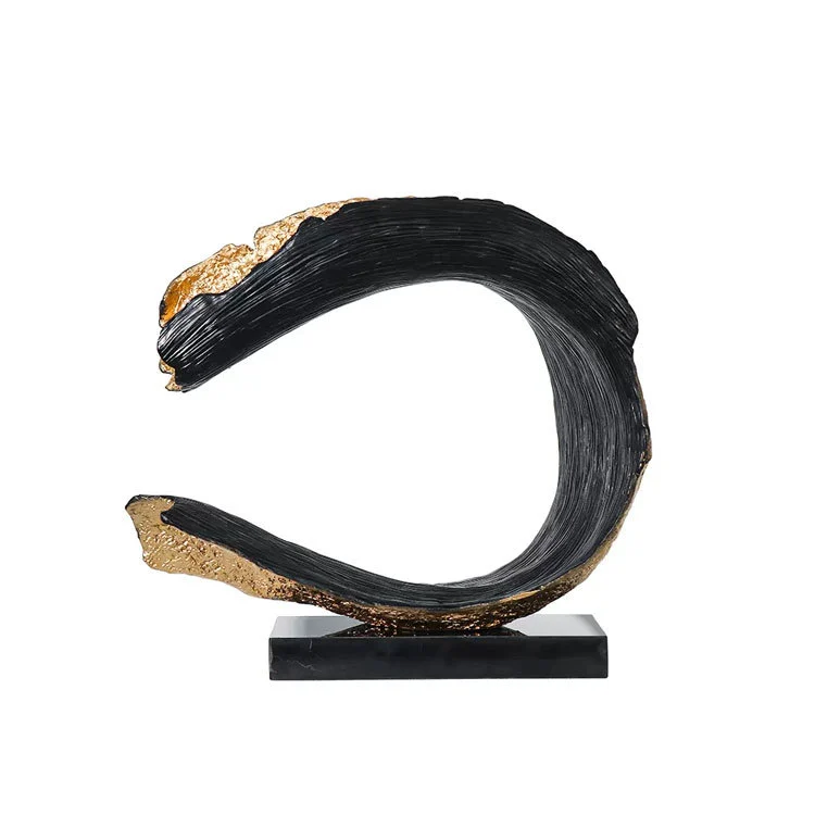 Moderne abstrakte dekorative Skulptur