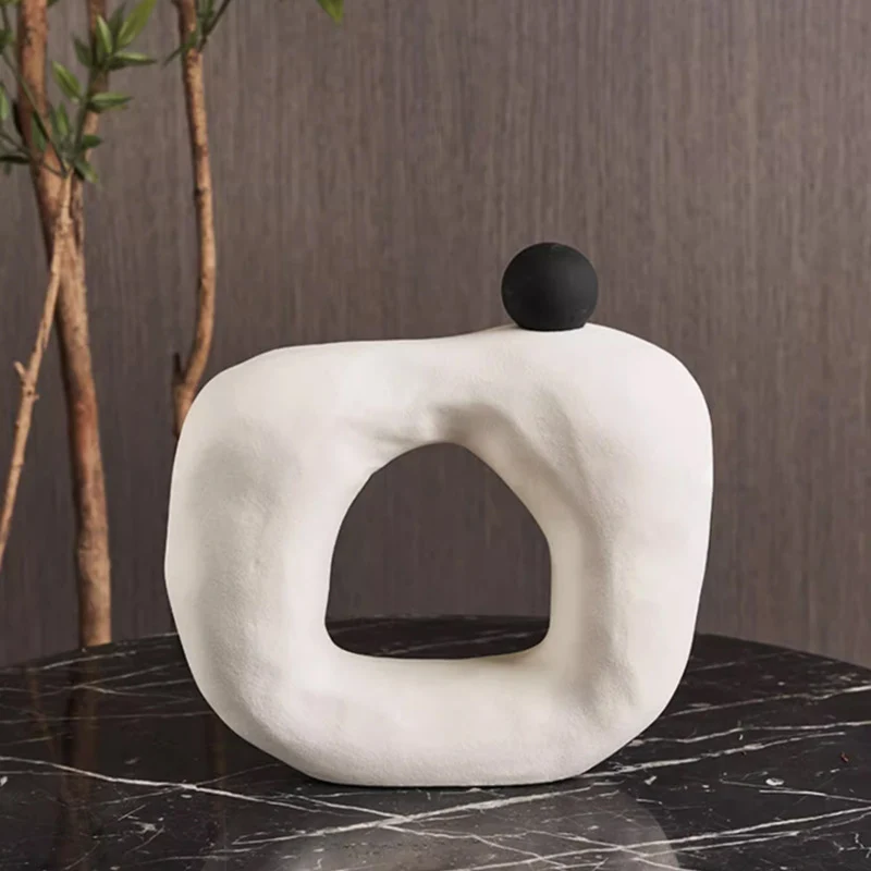 Abstrakte dekorative Heimskulptur