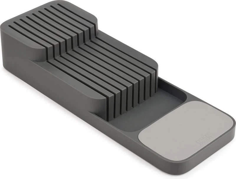 B-Ware Joseph Joseph Messerblock Messerhalter Messer Organizer Duo Grau Aufbewahrung