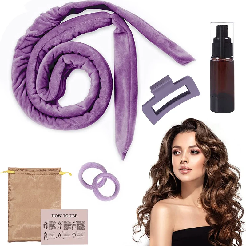 Hitzefreies Lockenset