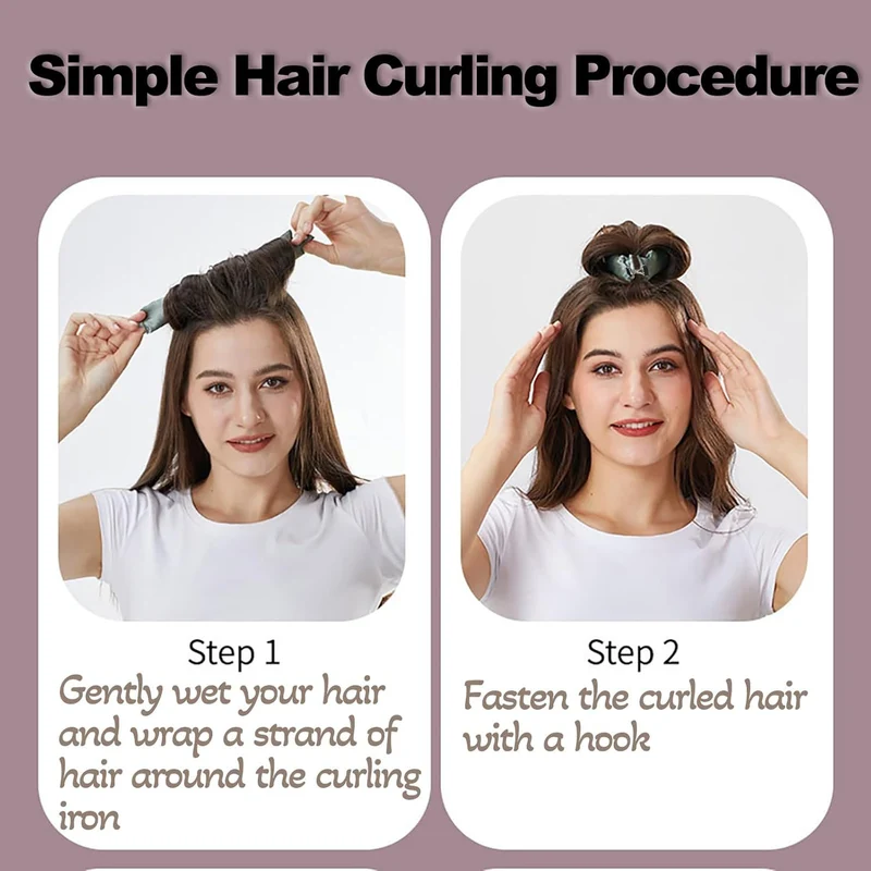 Haarstyling Lockenstab