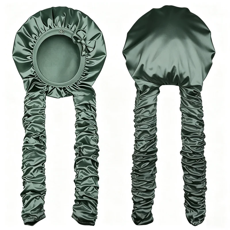 Satin Hair Haube