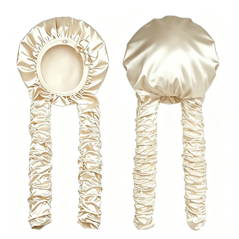 Satin Hair Haube