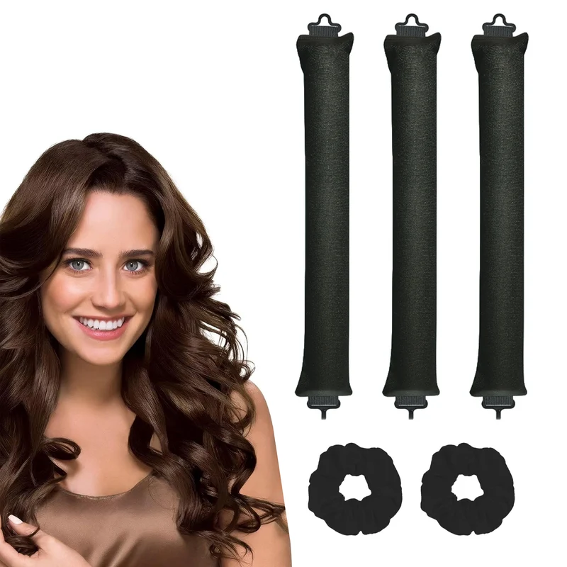 Hitzefreie Lockenstab-Set