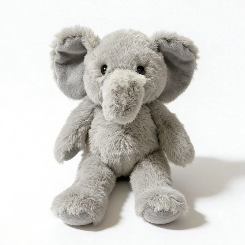 Plüsch Kuh Kuschelgefährte mit weichem Kunstfell, besticktem Gesicht und kuscheliger Schnauze Karnz