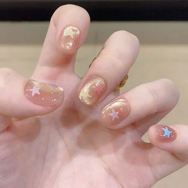 Elegante Nagelkunst Press-On Nägel Karnz