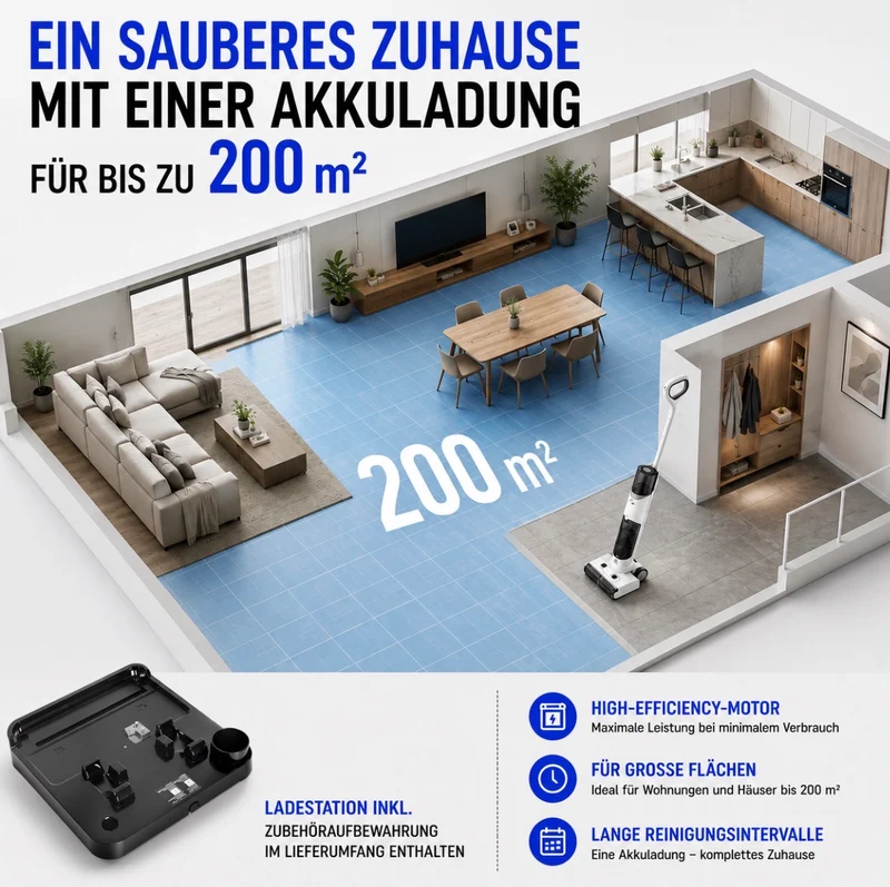 BLAXX 2in1 Saugwischer FloorVaX