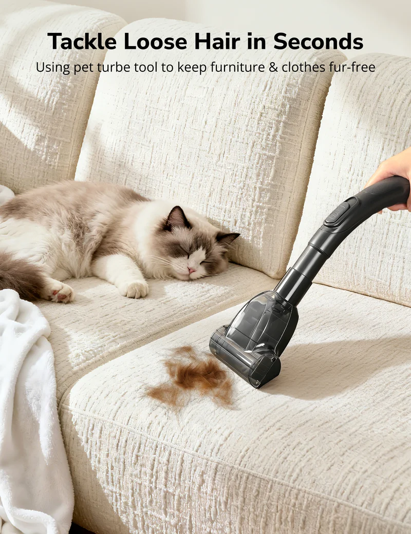 AS-CA040 Aspiron Bagless Canister Vacuum Cleaner AS-CA040 5L Dust Bag, Easy to Push