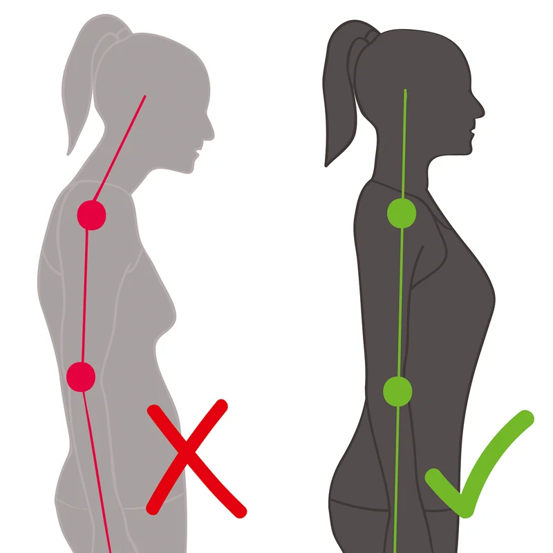 Rückenkorrektor mit Gelpad - L/XL