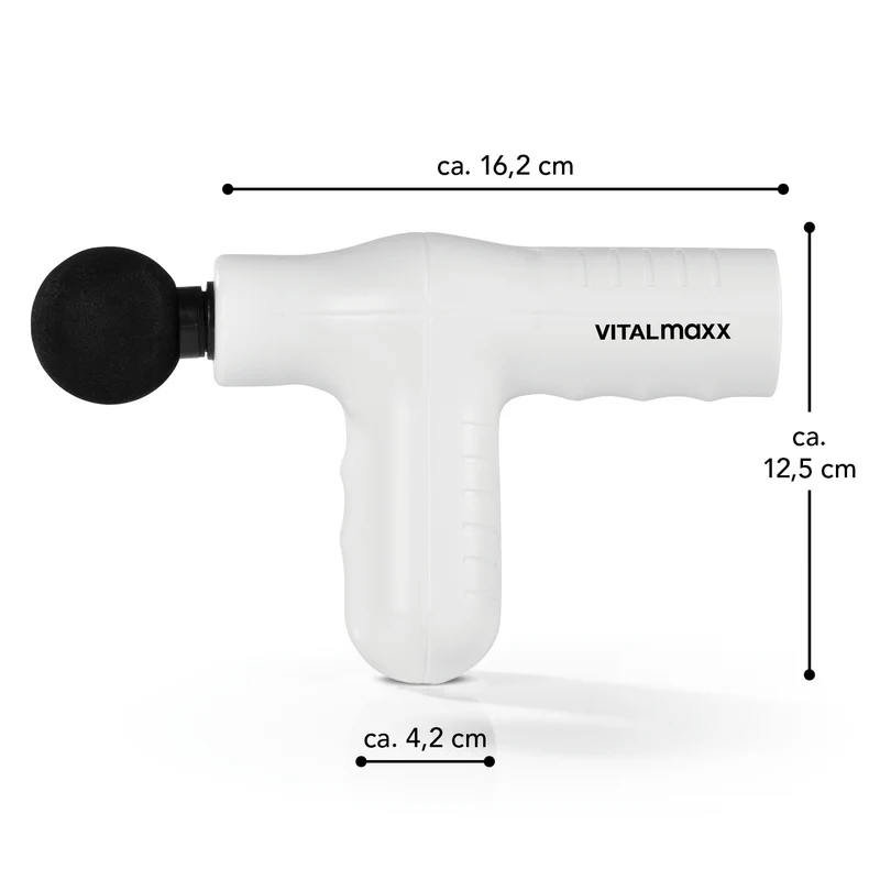 Mini Massage Gun Smart Grip - Weiß