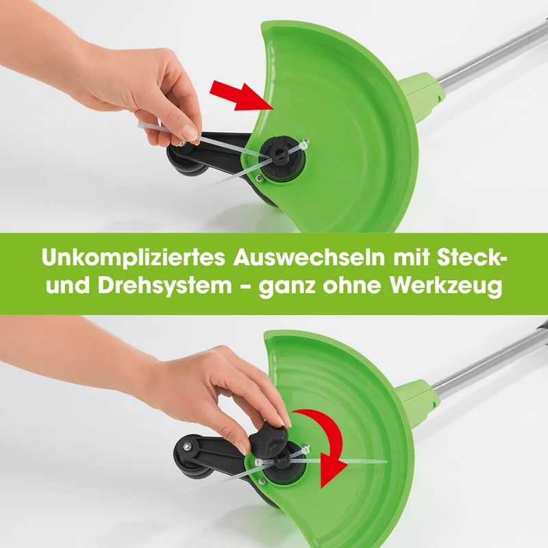 Akku-Rasentrimmer